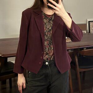Karin Stevens Cropped Blazer Jacket